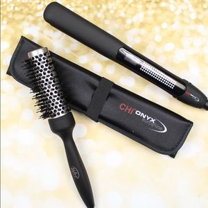 Onyx Euroshine 1'' Flat Iron (Chi)